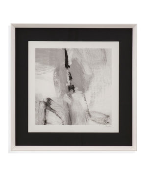 Soft Gray I Framed Print - Gray