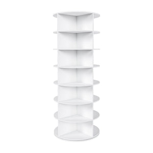 Rotating Shoe Rack Tower