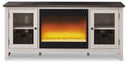 Dorrinson - TV Stand With Fireplace Insert