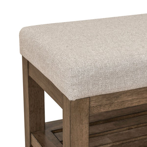 Shaker Lakes - Bed Bench - Brown