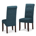 Cosmopolitan - Deluxe Tufted Parson Upholstered Chair (Set of 2)