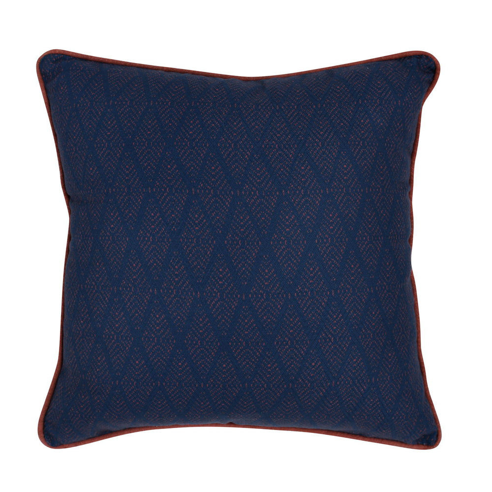 Gulf - Pillow - Dark Blue/Red