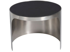 Modern - Revolve Small Nesting Table - Silver