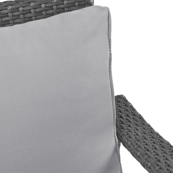 Honolulu - Loveseat - Gray / Silver