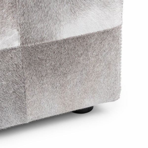 Landyn - Square Ottoman - Sparrow Gray