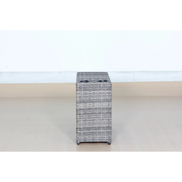Shick Outdoor Side Table - Gray Mix