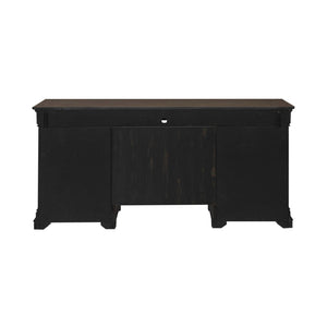 Meritage - Jr Executive Credenza - Aged Charcoal