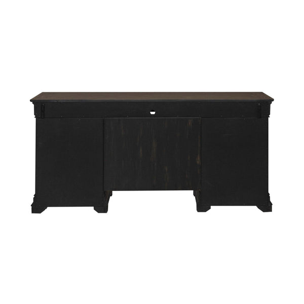 Meritage - Jr Executive Credenza - Aged Charcoal