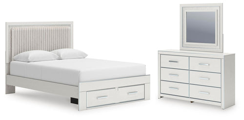 Zuraleus - Upholstered Panel Platform Storage Bedroom Set