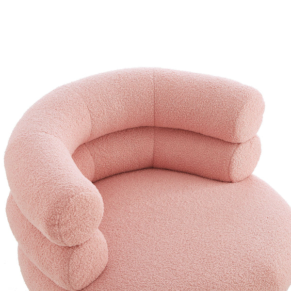Round Swivel Accent Chair For Living Room
