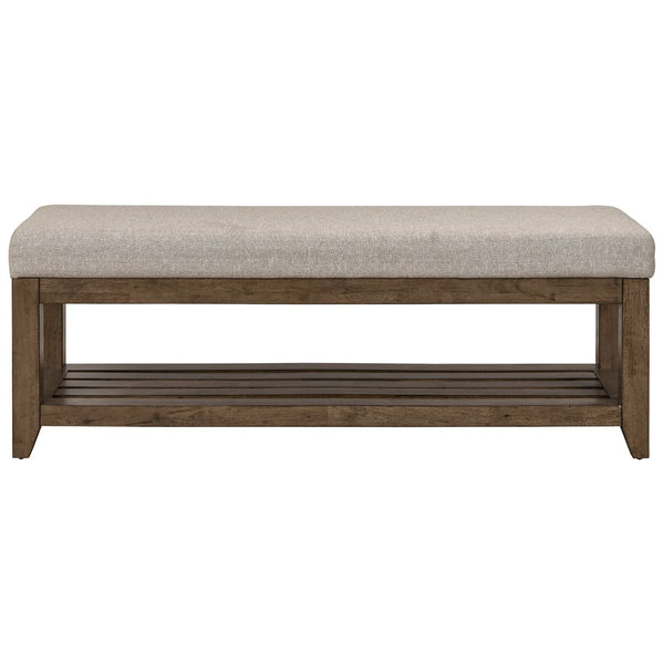 Shaker Lakes - Bed Bench - Brown