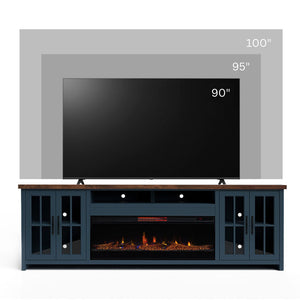 Nantucket - Fireplace TV Stand Console