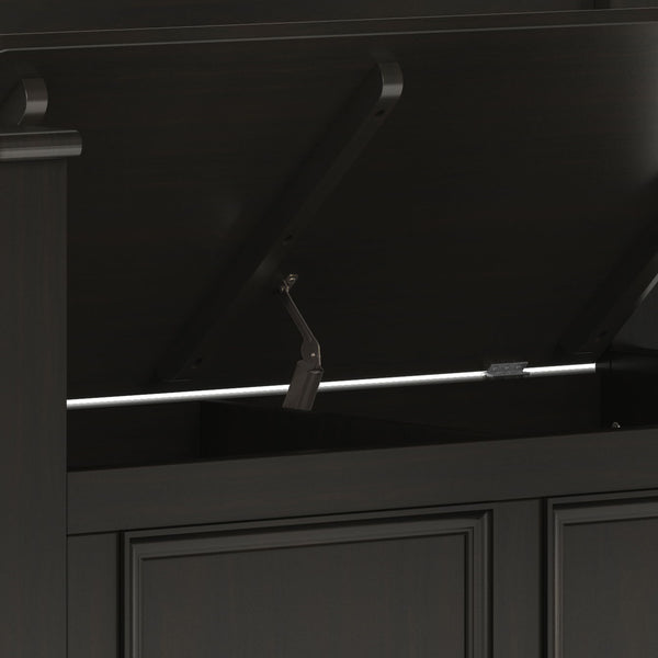 Amherst - Small Transitional Entryway Storage Bench