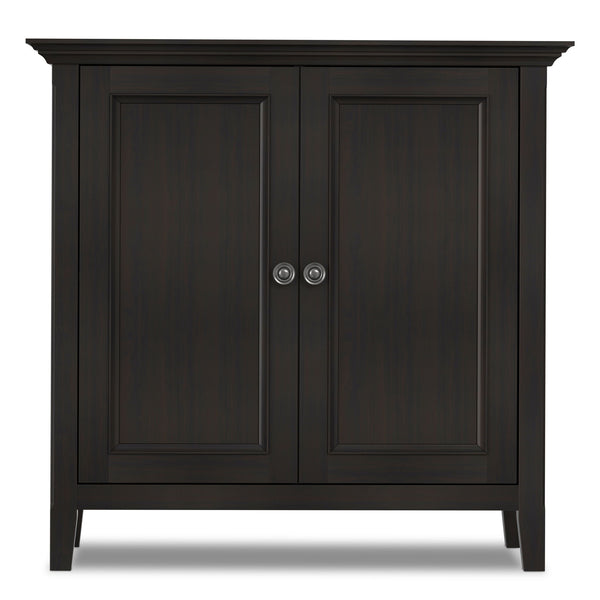 Amherst - 2 Door Storage Cabinet & Adjustable Shelving - Brown