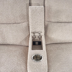 Modesto - Modular Power Reclining Sectional With Power Adjustable Headrests