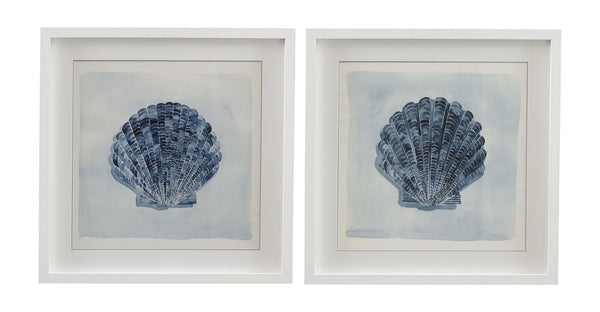 Treasure Framed Print (Set of 2) - Blue