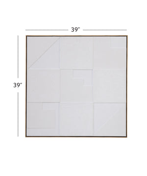 Adema Wall Art - White