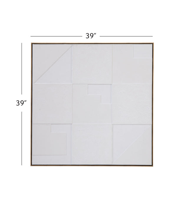 Adema Wall Art - White