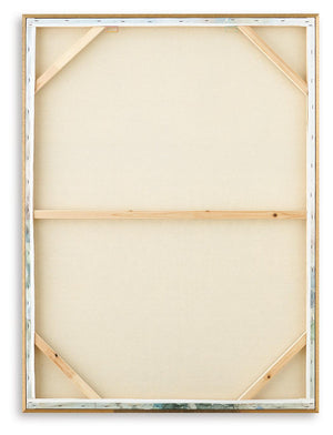 Reedster - Wall Art - Green / Blue / Yellow