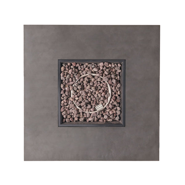 Modern Square Fire Pit With 50, 000 Btu