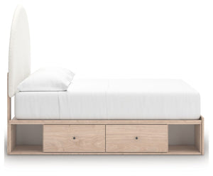 Arloster - Upholstered Panel Bed
