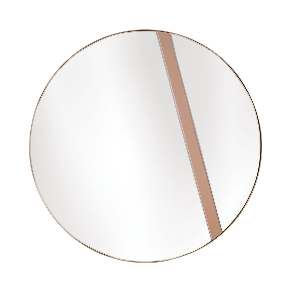 Nick - Wall Mirror - Brushed Brass
