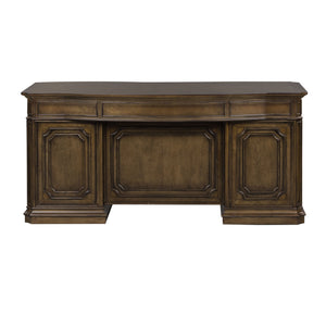 Amelia - 5 Piece Home Office Jr Executive Set - Antique Toffee
