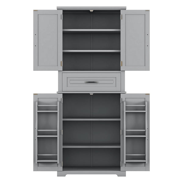 Bathroom Storage Cabinet With Multifunctional Storage Space, Drawer With Slide Rails, Adjustable Shelf