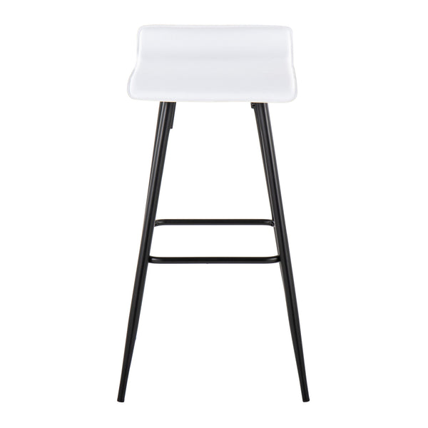 Ale - Contemporary Fixed-Height Bar Stool (Set of 2)