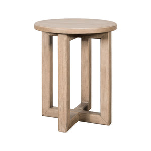 Proximity Place - Chairside Table - Barley Buff