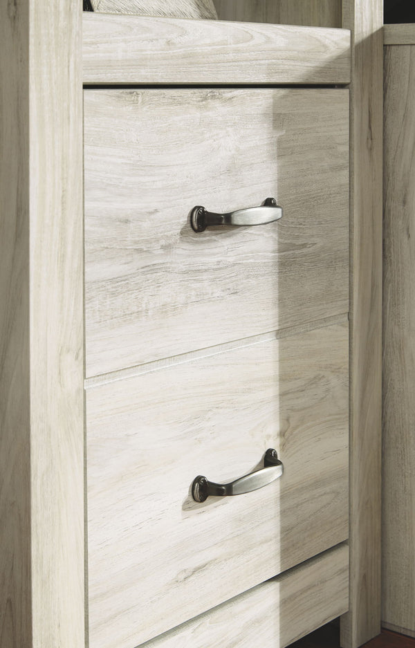 Bellaby - Entertainment Center - TV Stand With Faux Firebrick Fireplace Insert - Whitewash