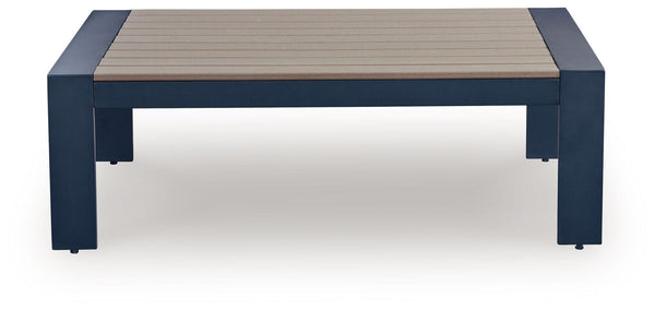 East Beach - Blue - Rectangular Cocktail Table