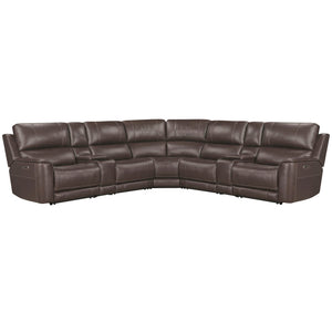Easton - Power Reclining Sectional With Power Adjustable Headrests