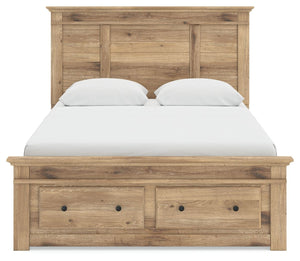 Makidern - Panel Storage Bed