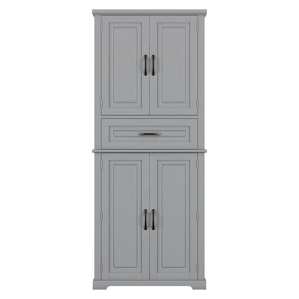 Bathroom Storage Cabinet With Multifunctional Storage Space, Drawer With Slide Rails, Adjustable Shelf