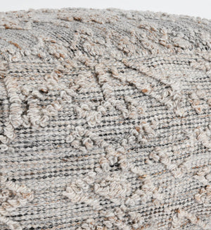 Tundra - Pouf - Gray Multi