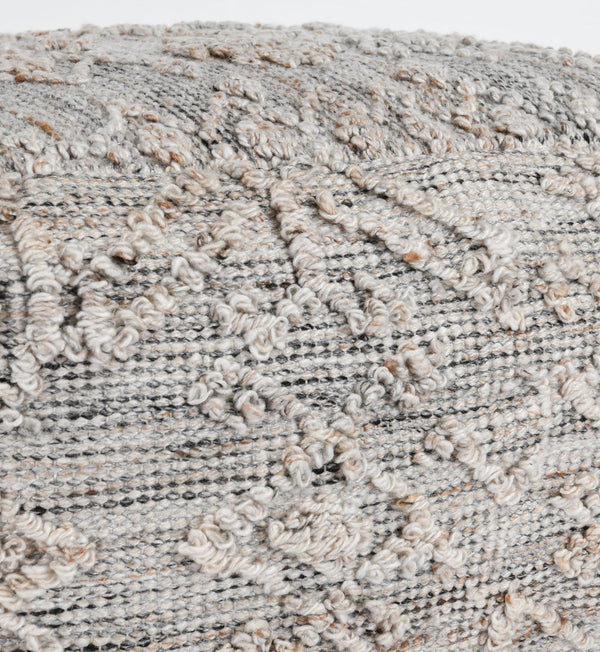 Tundra - Pouf - Gray Multi