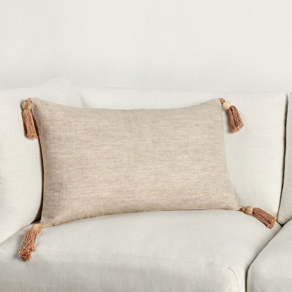 Sherry - BW Pillow - Solid Natural