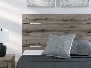Graystorm - Panel Storage Bed