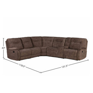 Cooper - Modular Manual Reclining Sectional