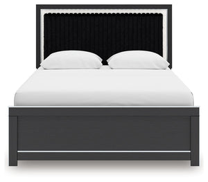 Zuraleus - Upholstered Panel Platform Bedroom Set
