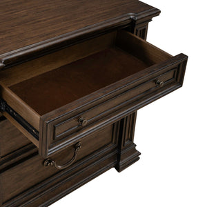 Provence Park - Nightstand With Charging Station - Chateau Brown