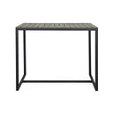 Ernesto - Outdoor Industrial Acacia Wood Bar Table