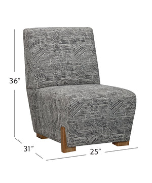 Jasper - Accent Chair - Exquisite Zebra