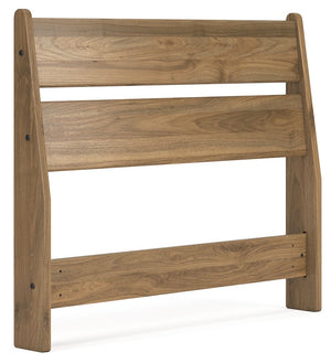 Deanlow - Twin Panel Headboard - Honey