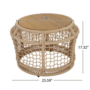 Modern Bohemian Side Table