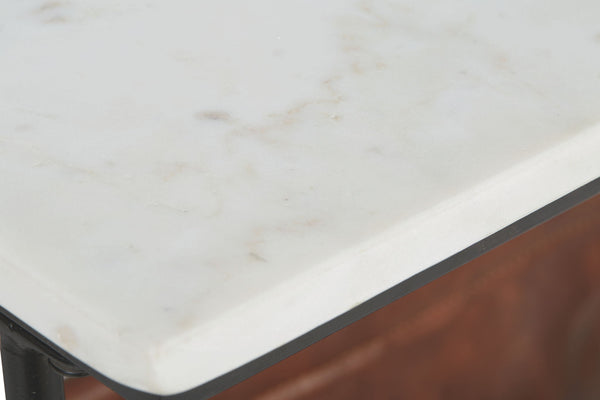 Etanbury - Accent Table - Brown / Black / White