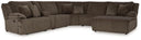 Top Tier - 6 Piece Reclining Sectional