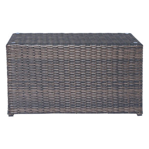 Handcrafted 2 Piece Outdoor Rattan Seating Group With Cushions - Espresso