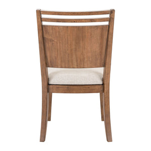 Shaker Lakes - Panel Back Side Chair - Harvest Brown